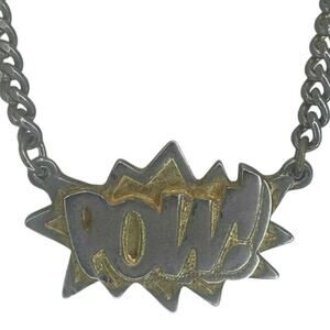 AMBUSH POW Necklace - Metal Pendant & 27" Chain
